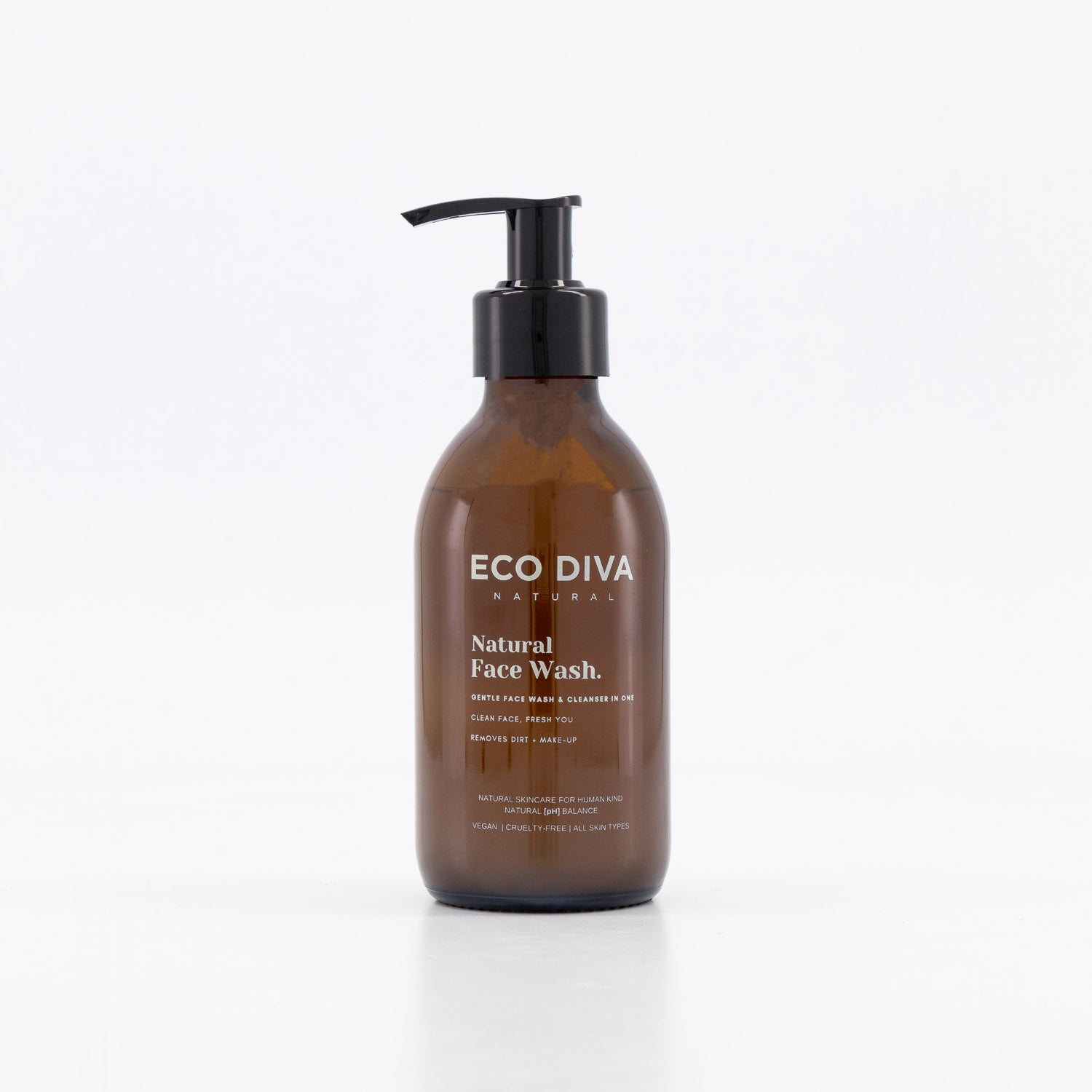 The Natural Face Wash - with Vit C, Antioxidants. Removes Dirt & Make-Up