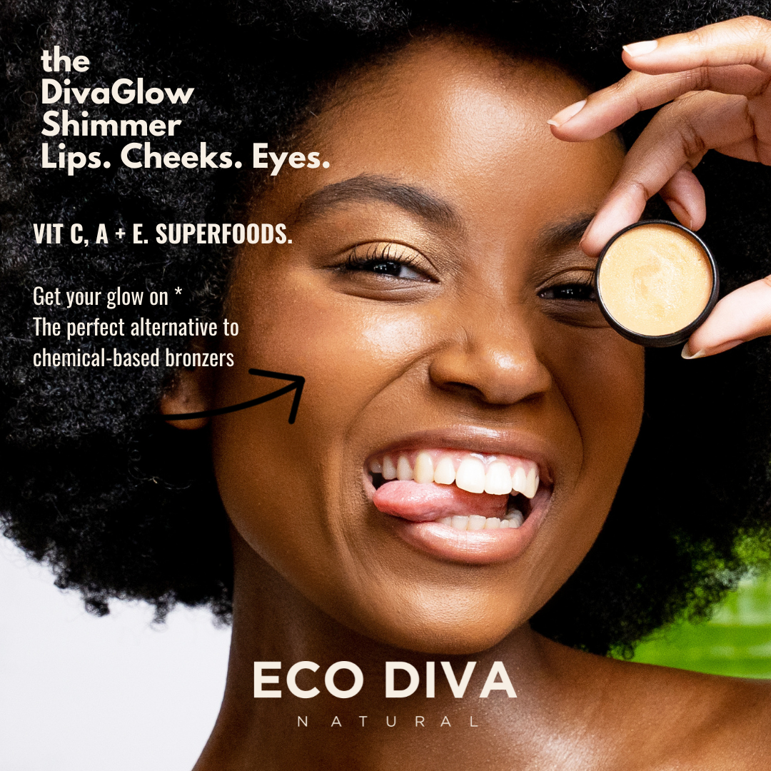 Divaglow Shimmer Lips, Cheeks, Eyes with Vit C,A,E, Antioxidants