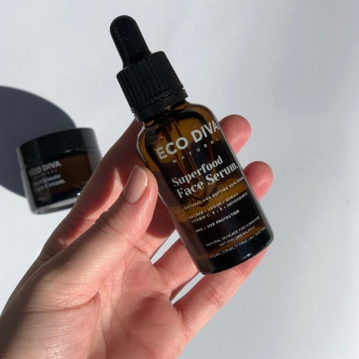 Double Diva Glow Bundle – Superfood Face Serum & Ultimate Face Cream for Radiant Skin