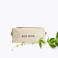 Eco Cosmetic Bag - Organic Cotton/Perfect Travel Companion