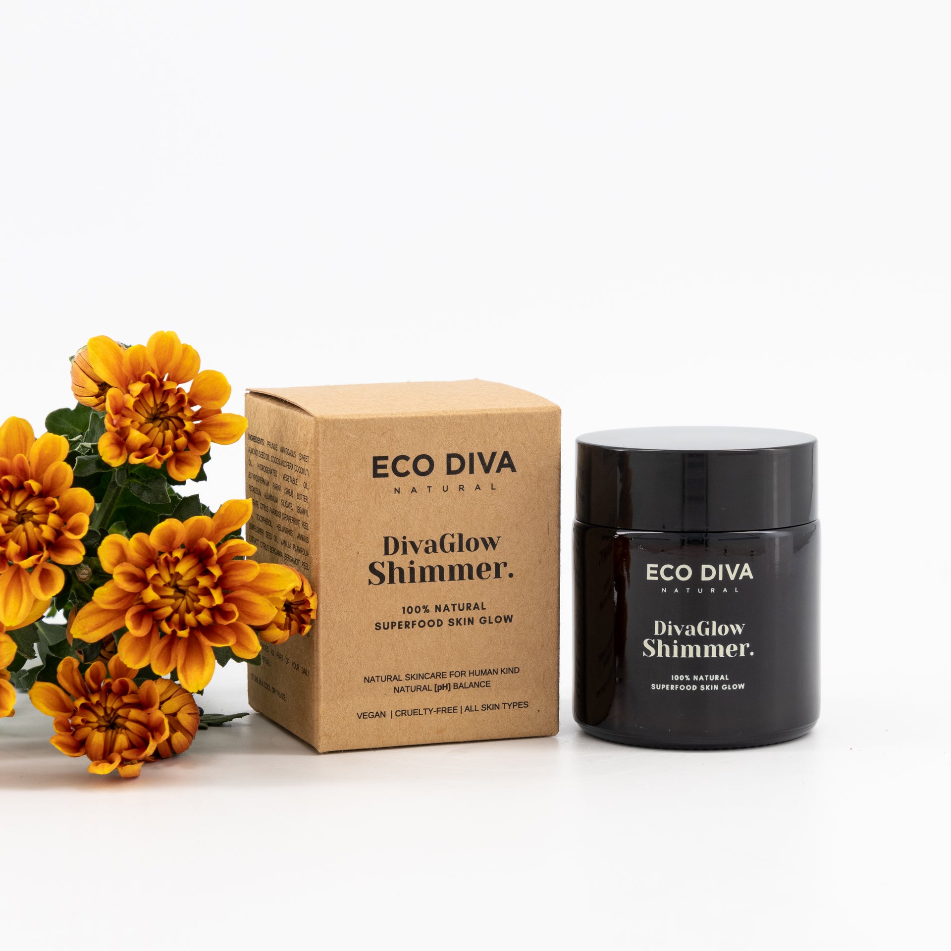 DivaGlow Shimmer Body Butter | Natural Shimmer | EcoDiva – Eco Diva Natural