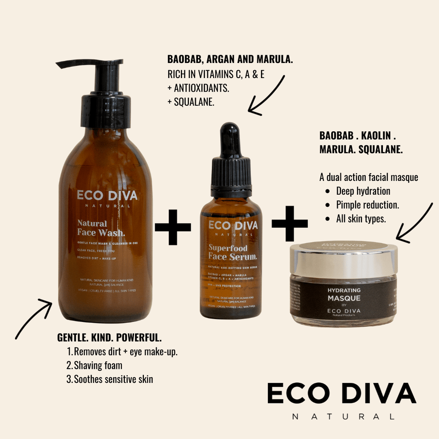 The Flawless Radiance Bundle - Cleanse, Masque, Serum Bundle
