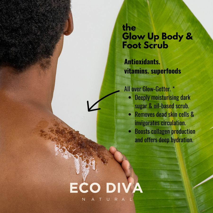 Glow Up Body Scrub - Exfoliate, Restore, Boost Collagen
